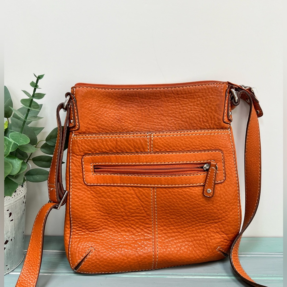 Vintage Fossil Leather Crossbody Bag